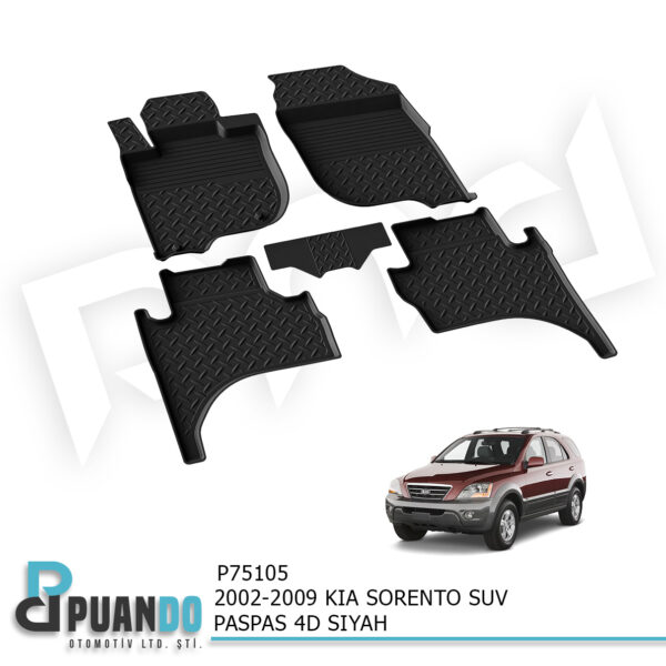 2002-2009 KIA SORENTO SUV PASPAS 4D SIYAH