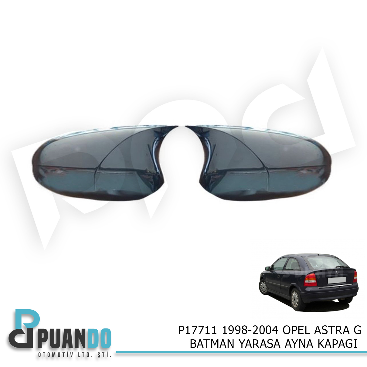 1998-2004 OPEL ASTRA G BATMAN YARASA AYNA KAPAGI P