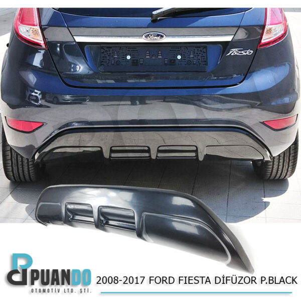 2008-2017  FORD FIESTA DIFUZOR ST CIKISSIZ,P.BLACK