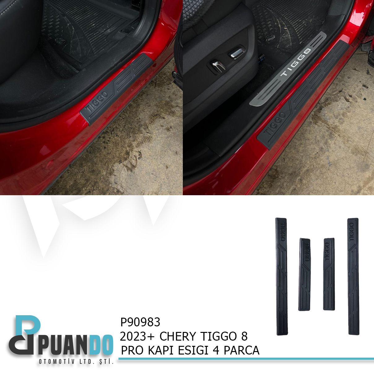 2023+ CHERY TIGGO 8 PRO KAPI ESIGI 4 PARCA