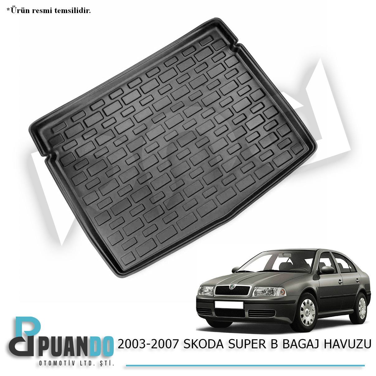 2003-2007 SKODA SUPER B BAGAJ HAVUZU