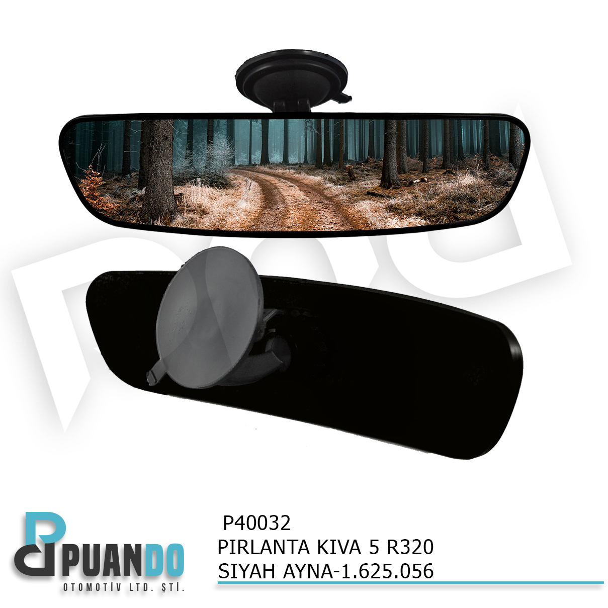 PIRLANTA KIVA 5 R320 SIYAH AYNA-1.625.056