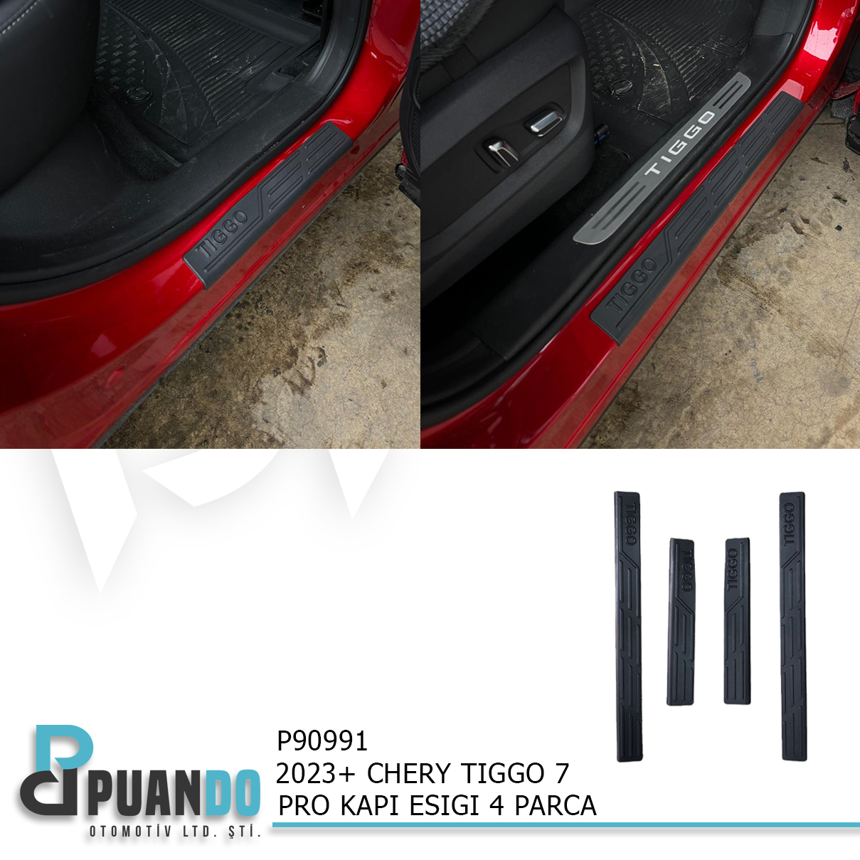 2023+ CHERY TIGGO 7 PRO KAPI ESIGI 4 PARCA