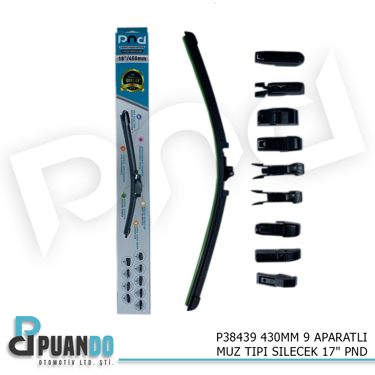 430MM 10 APARATLI MUZ TIPI SILECEK 17″ PND