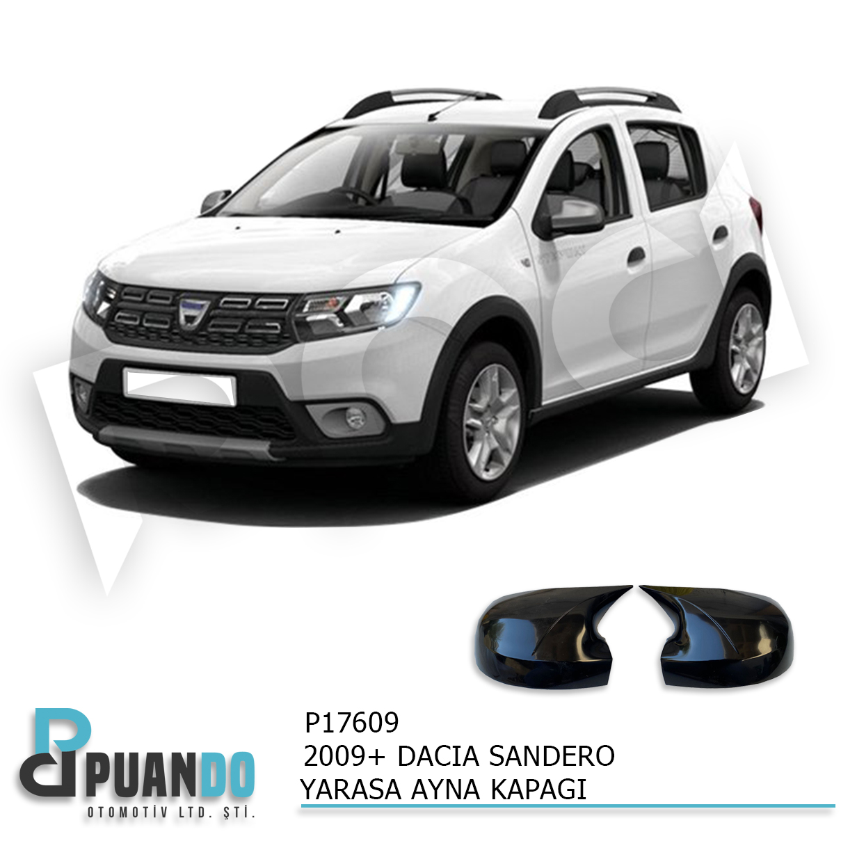 2009-2020 DACIA SANDERO BATMAN YARASA AYNA KAPAGI