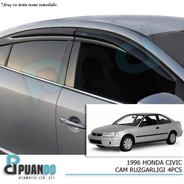 1996 HONDA CIVIC CAM RUZGARLIGI 4PCS