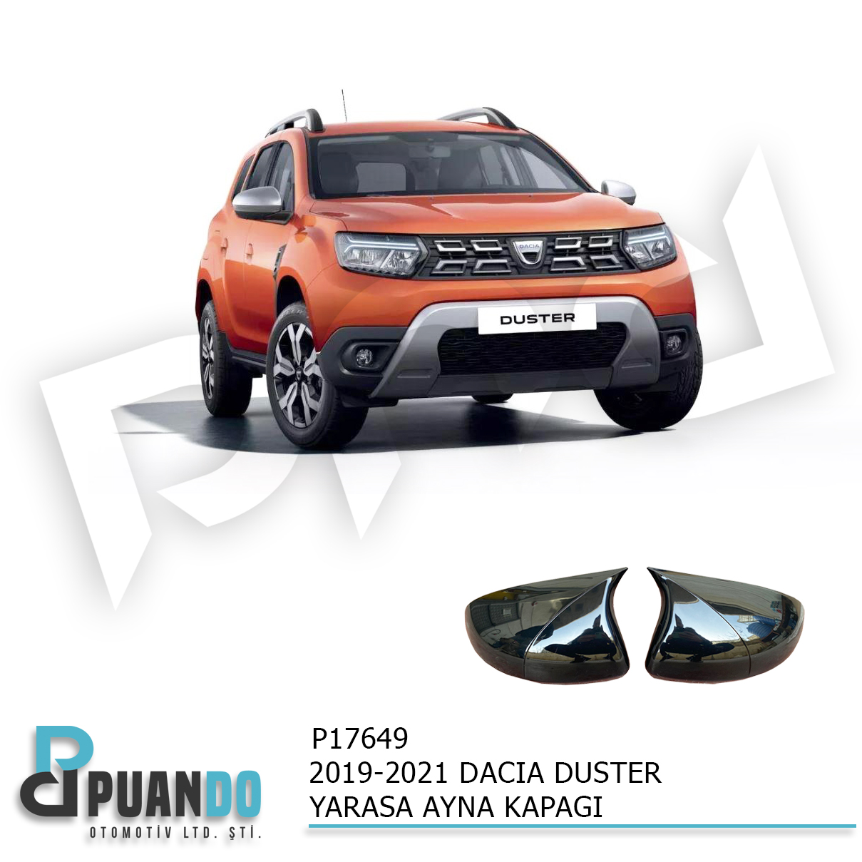 2018+ DACIA DUSTER 2 BATMAN YARASA AYNA KAPAGI P.B