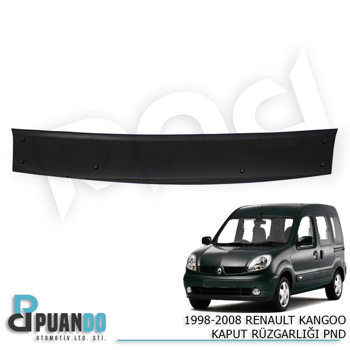 1998-2008 RENAULT KANGOO KAPUT RUZGARLIGI PND