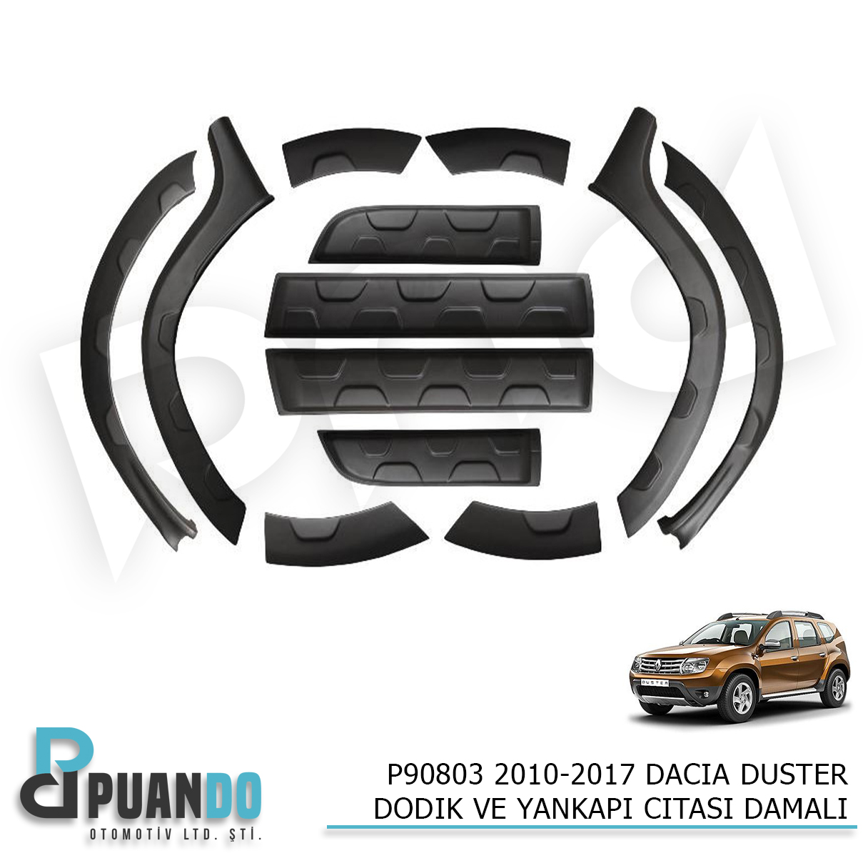 2010-2017 DACIA DUSTER DODIK VE YANKAPI CITASI DAM