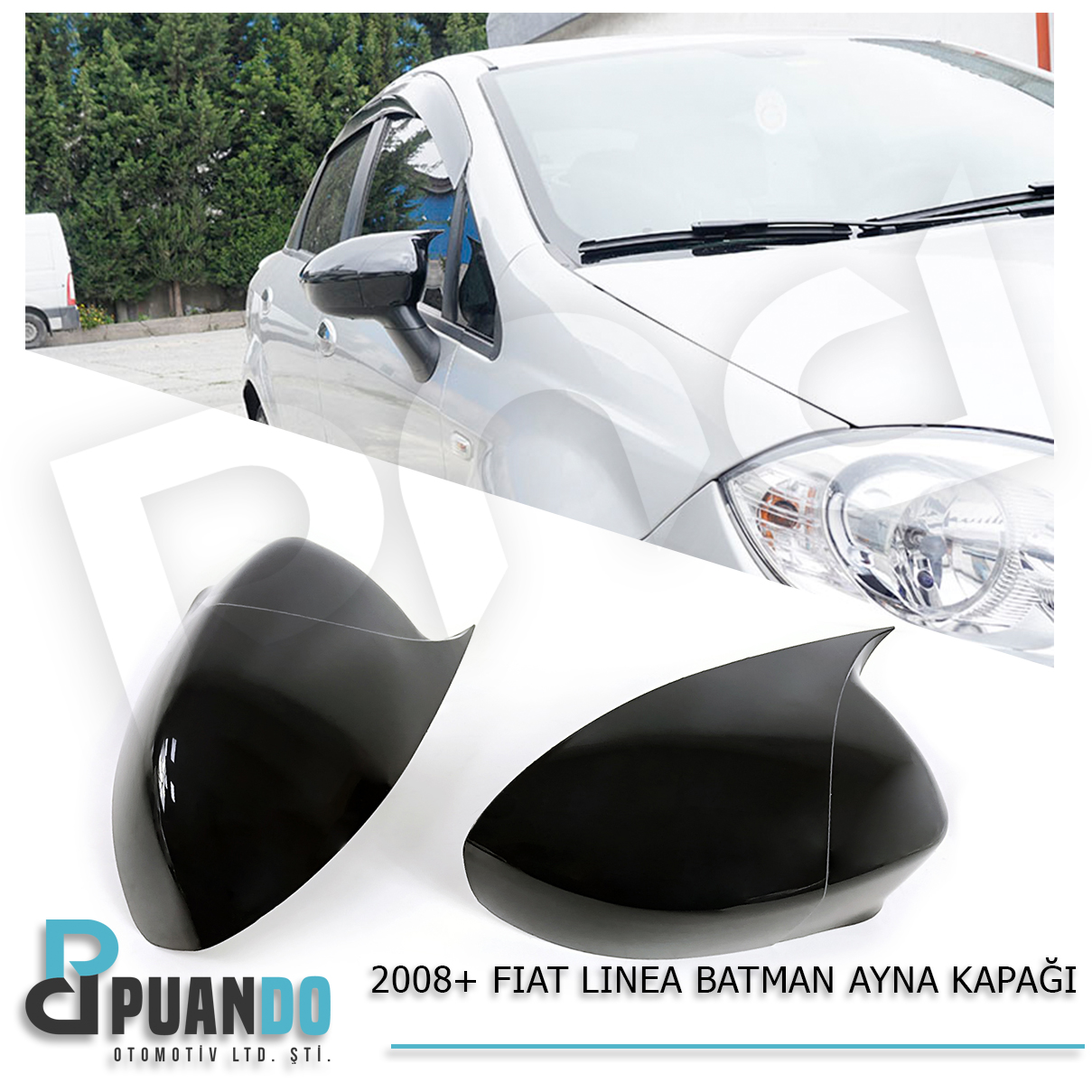 2007-2015 FIAT LINEA BATMAN YARASA AYNA KAPAGI P.B