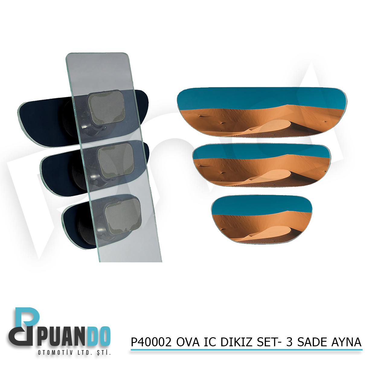 OVA IC DIKIZ SET- 3 SADE AYNA -564.050