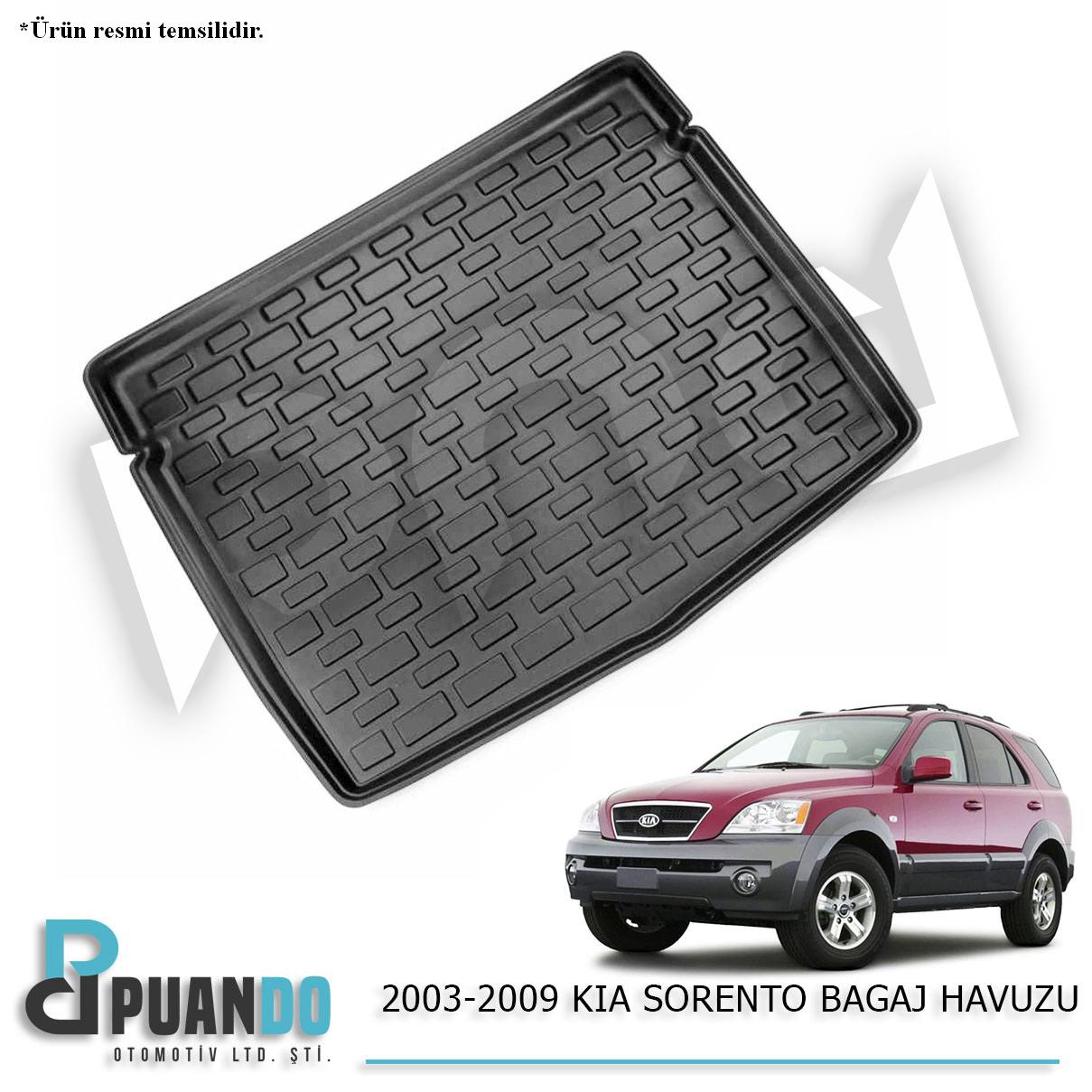 2003-2009 KIA SORENTO BAGAJ HAVUZU