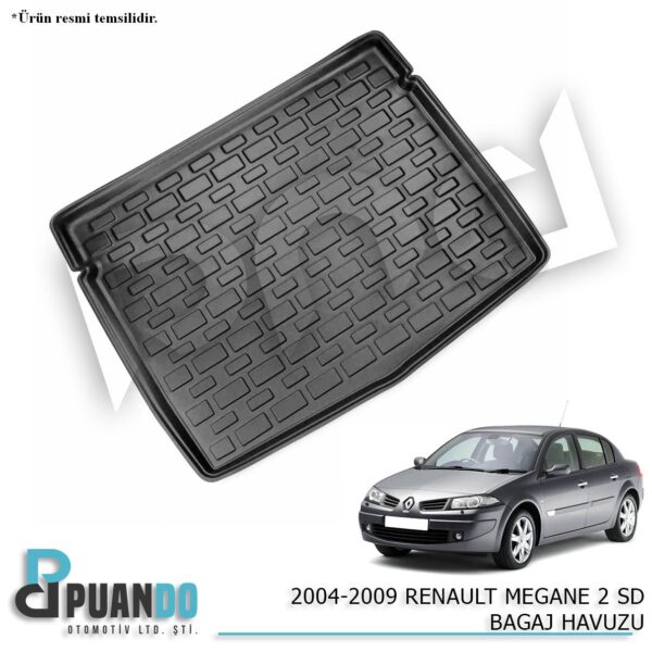 2004-2009 RENAULT MEGANE 2 SD BAGAJ HAVUZU